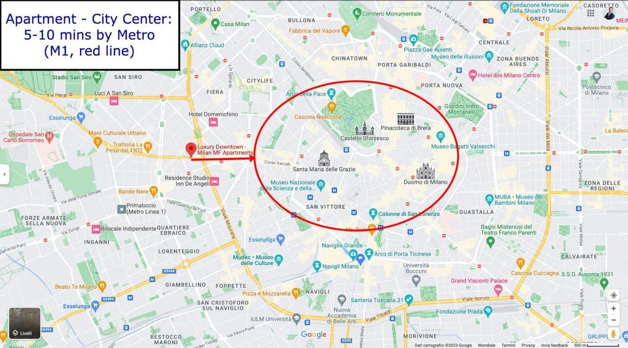 Luxury Downtown - Milan Mf Apartments Esterno foto